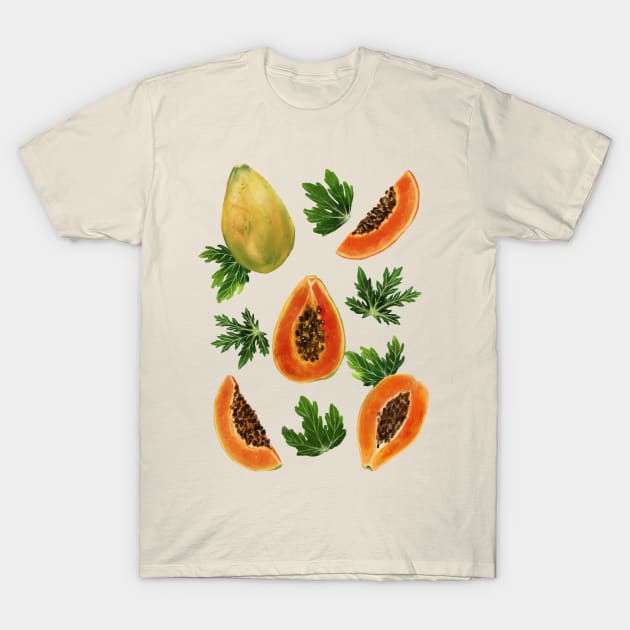 Papaya Punch T-Shirt by catherold